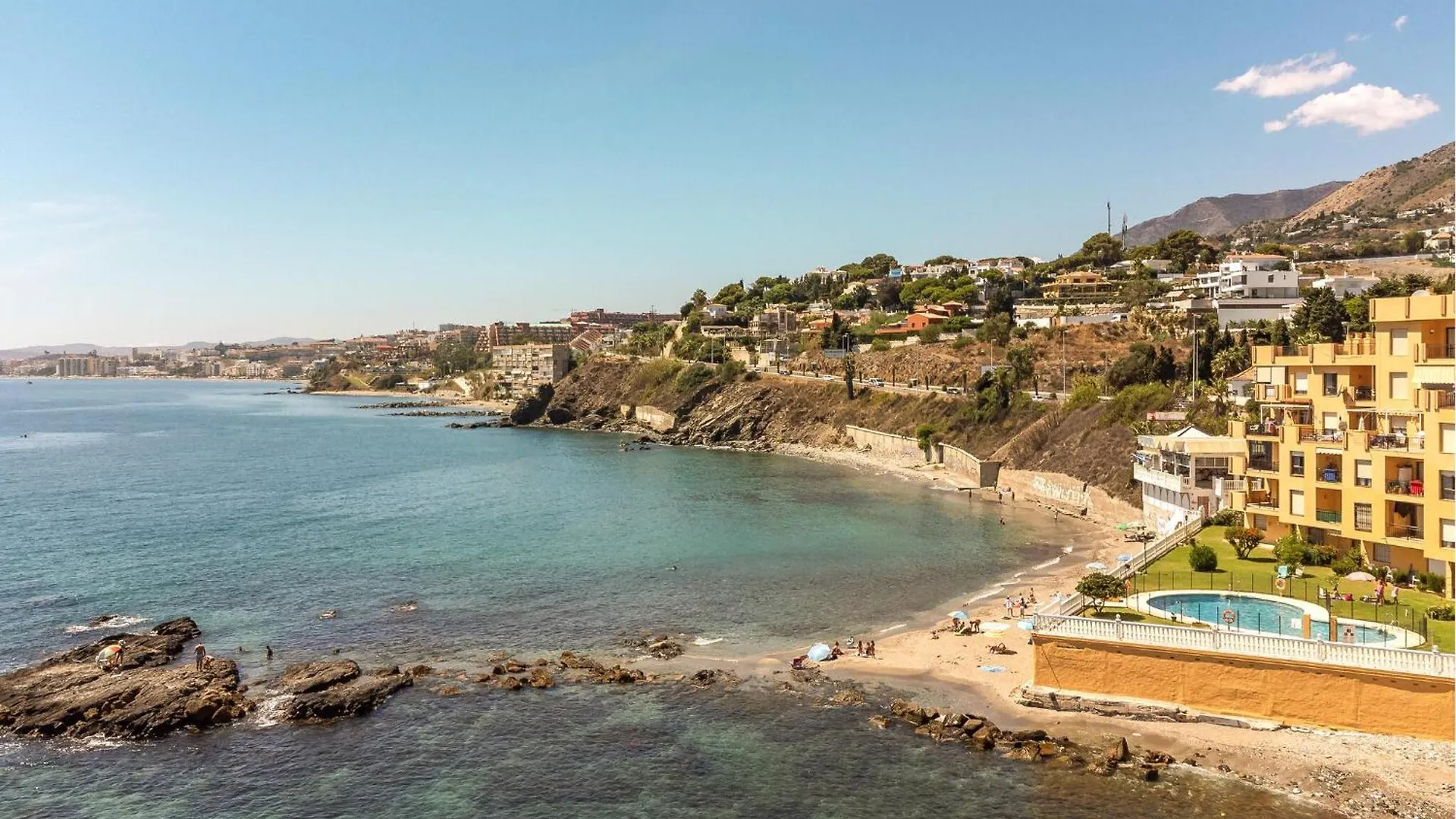 Lovely Apartment In Benalmadena With House Sea View